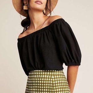 🚘MOVING🚘 Anthropologie Off the Shoulder Top S